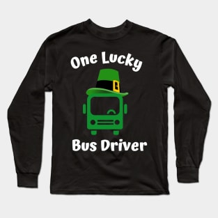 One Lucky Bus Driver Long Sleeve T-Shirt